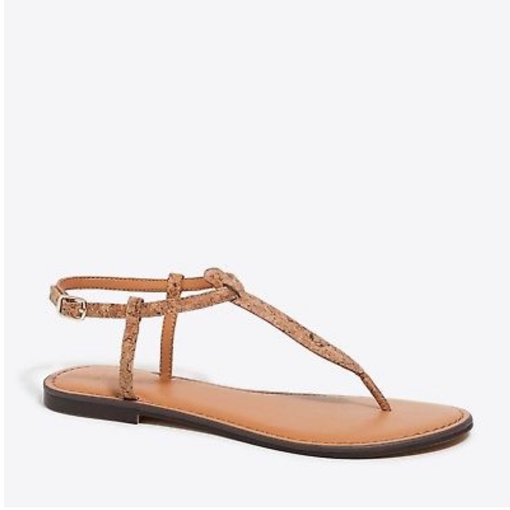 J Crew T-strap Sandals